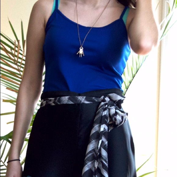 ✨2 for $15 tshirts✨ Royal Blue Camisole Top - Picture 1 of 5